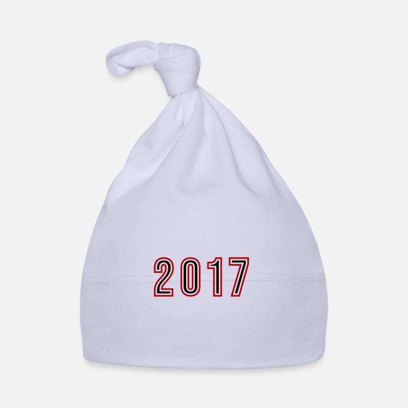 2017 Year Number Organic Baby Cap