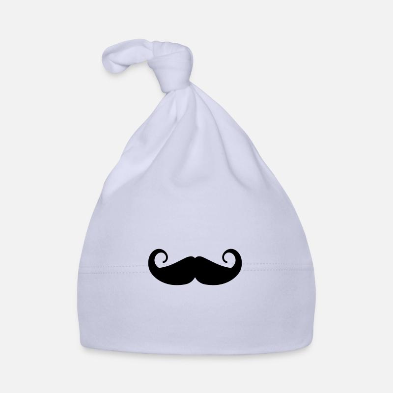 Schnurrbart symbol Baby Bio-Mütze