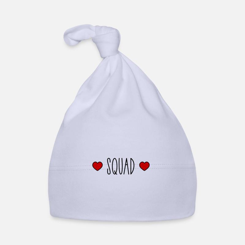 Squad Herz Baby Bio-Mütze