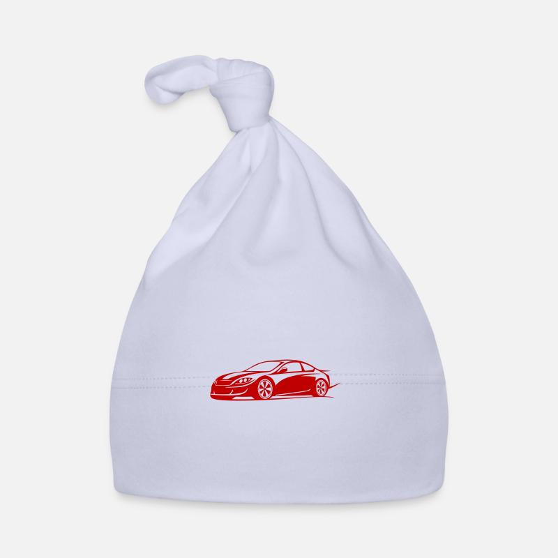 Car icon Organic Baby Cap