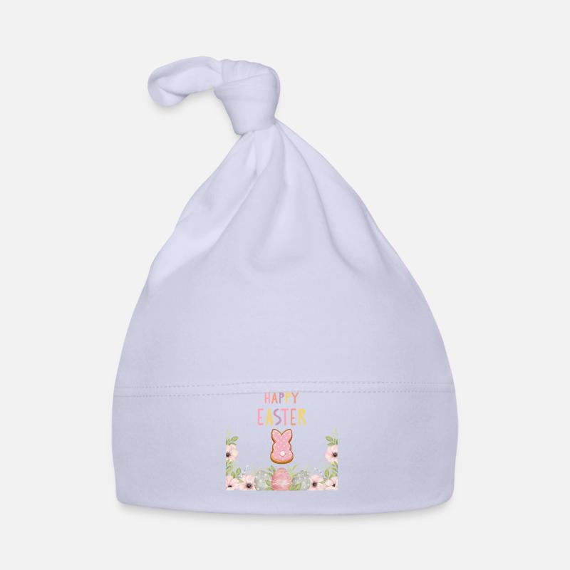 Ostern - Joyeux lapin de Pâques Bonnet bio Bébé