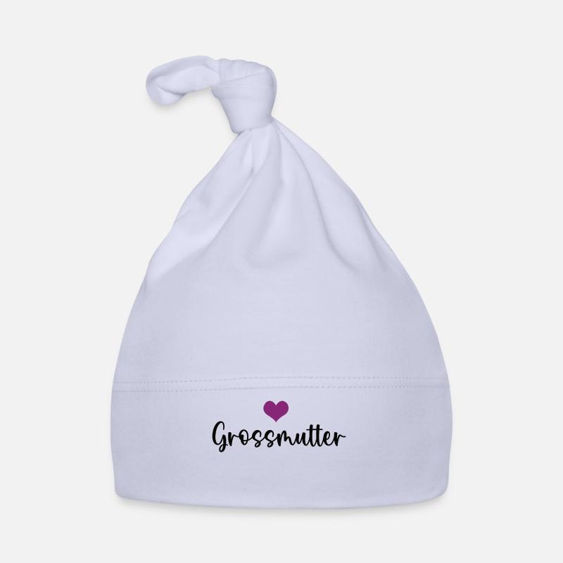 Grossmutter Herz Großmutter Oma Grossmama Omi Baby Bio-Mütze