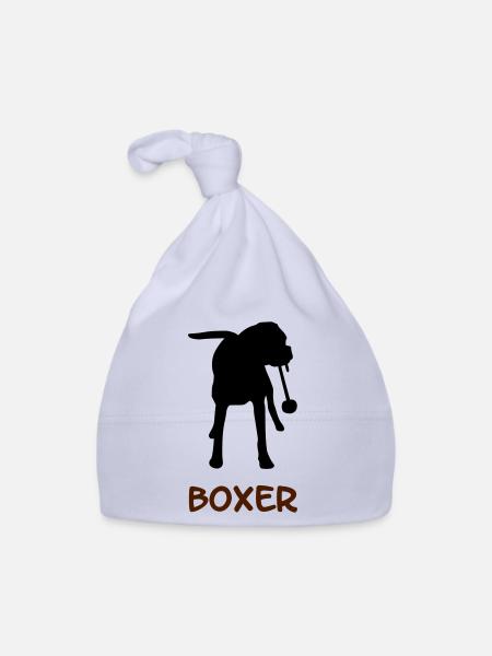 Boxer_2_cb - Baby Bio-Mütze - Sky - Vorne