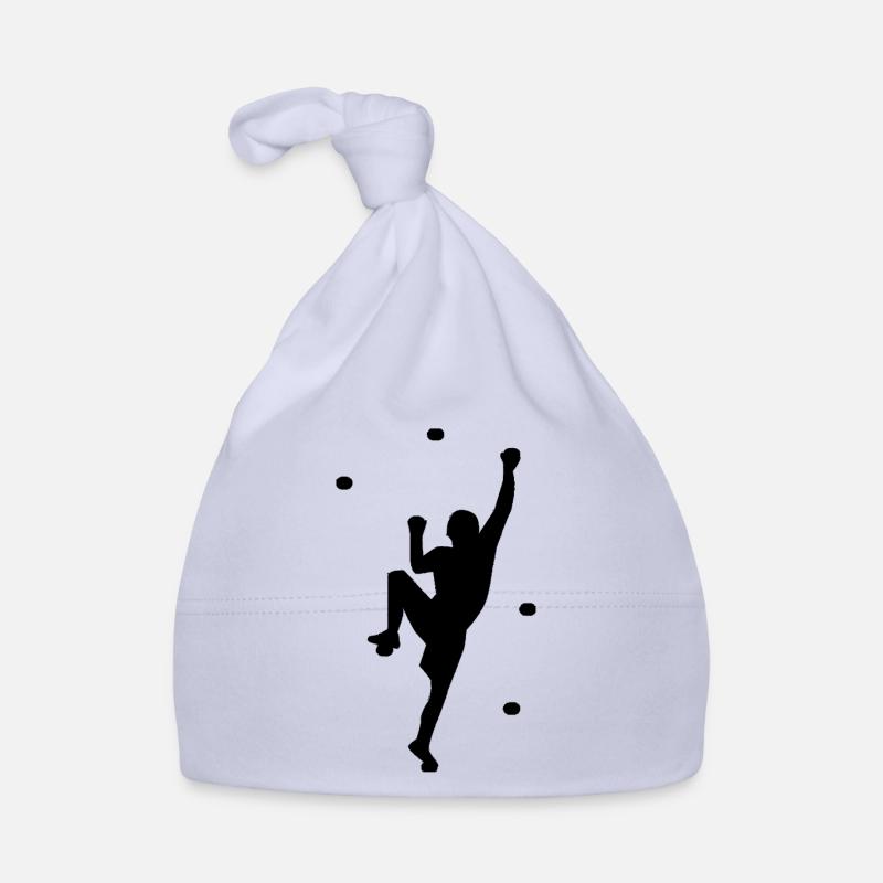 Climbing Climber Climber Tshirt Økologisk babys lue