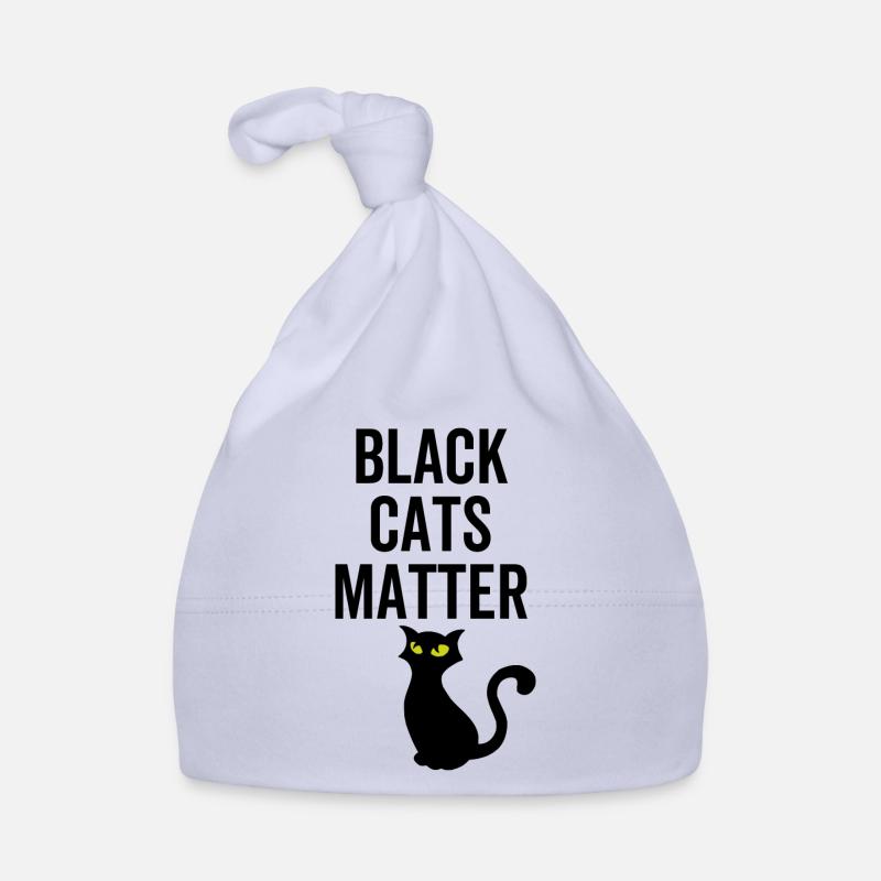 Black Cats Matter Organic Baby Cap
