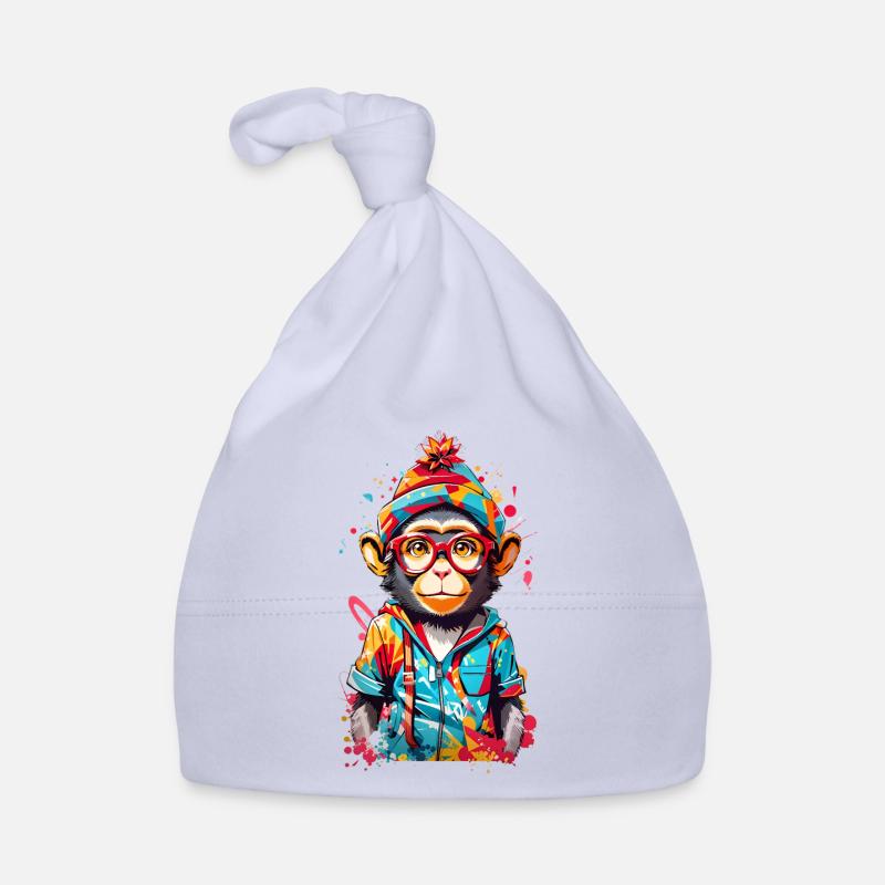 Coole Affe Baby Bio-Mütze