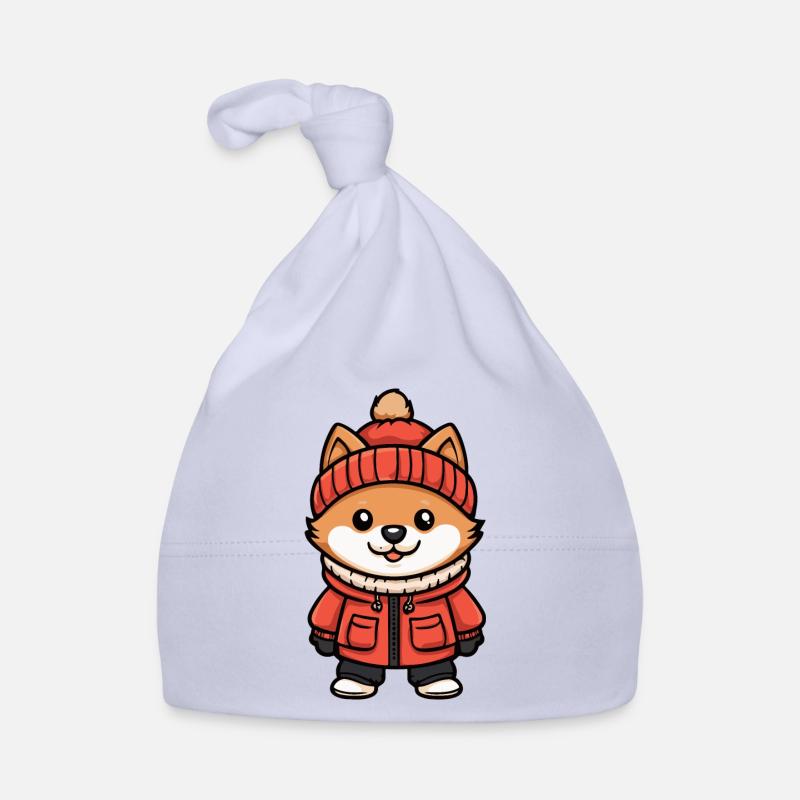 Samoyède chien élégant Bonnet bio Bébé