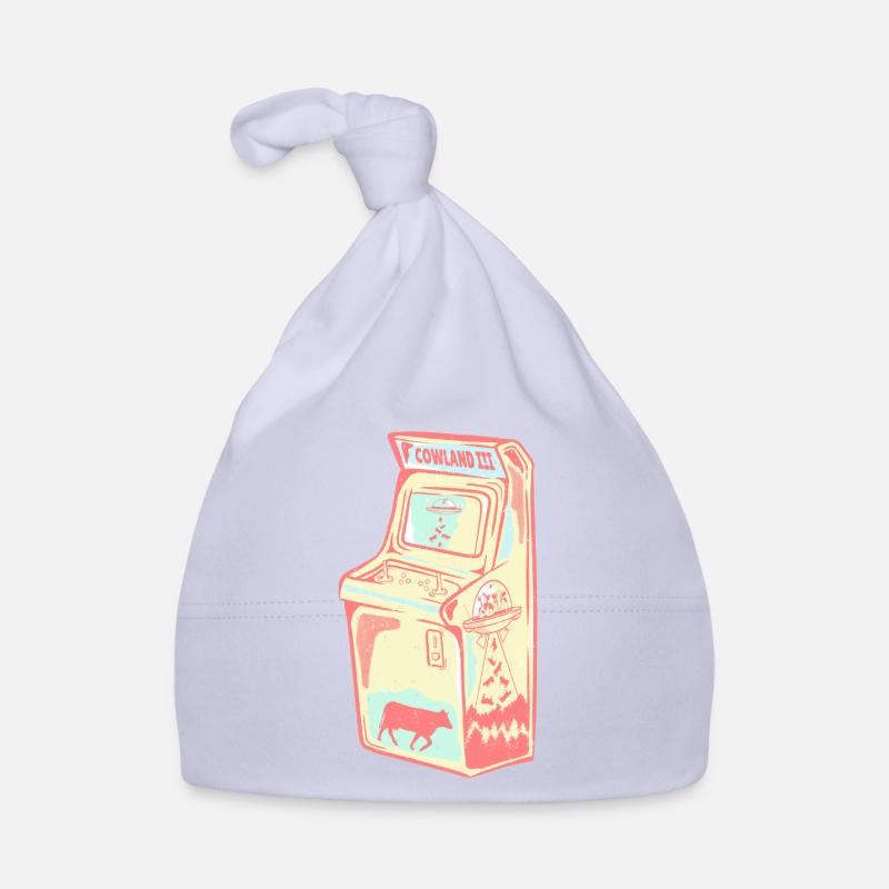 Arcade rétro vache extraterrestre Bonnet bio Bébé