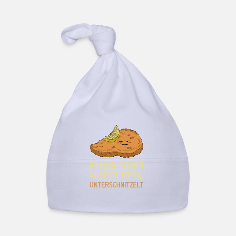 Unterschnitzelt Schnitzel Lieblingsessen Geschenk Baby Bio-Mütze