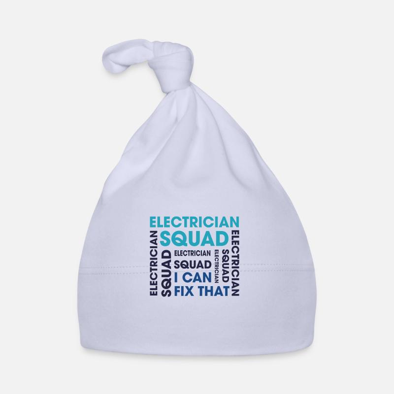 Elektriker Squad Voltage Electro Worker Baby Bio-Mütze