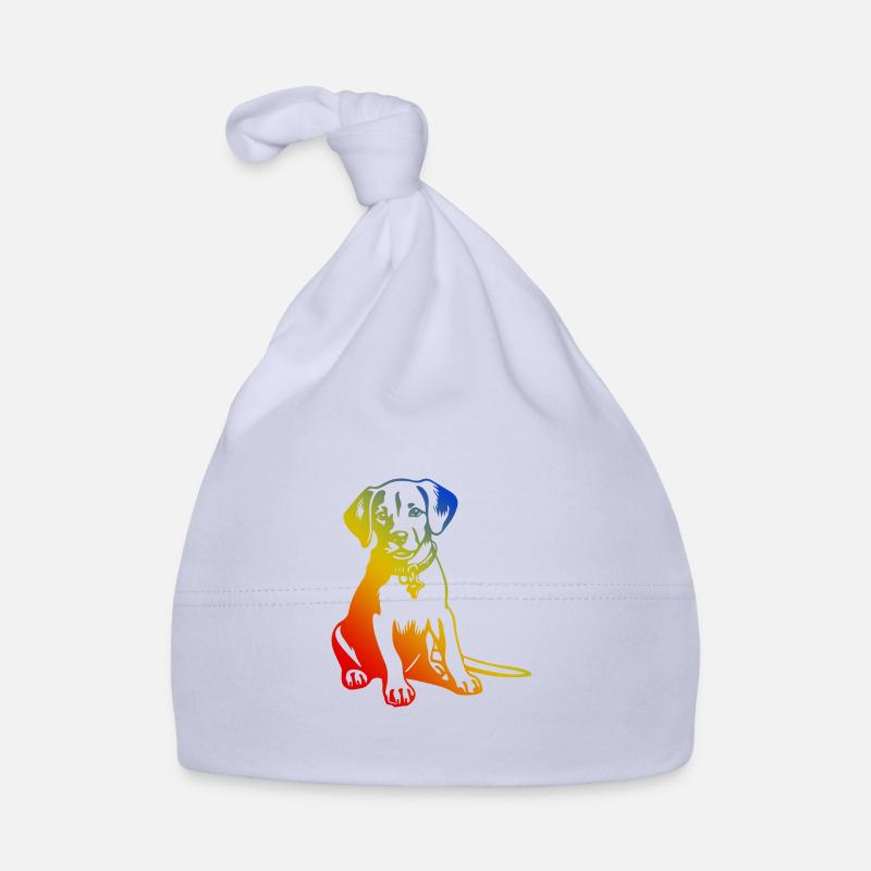 Beagle Chien Coloré Bonnet bio Bébé