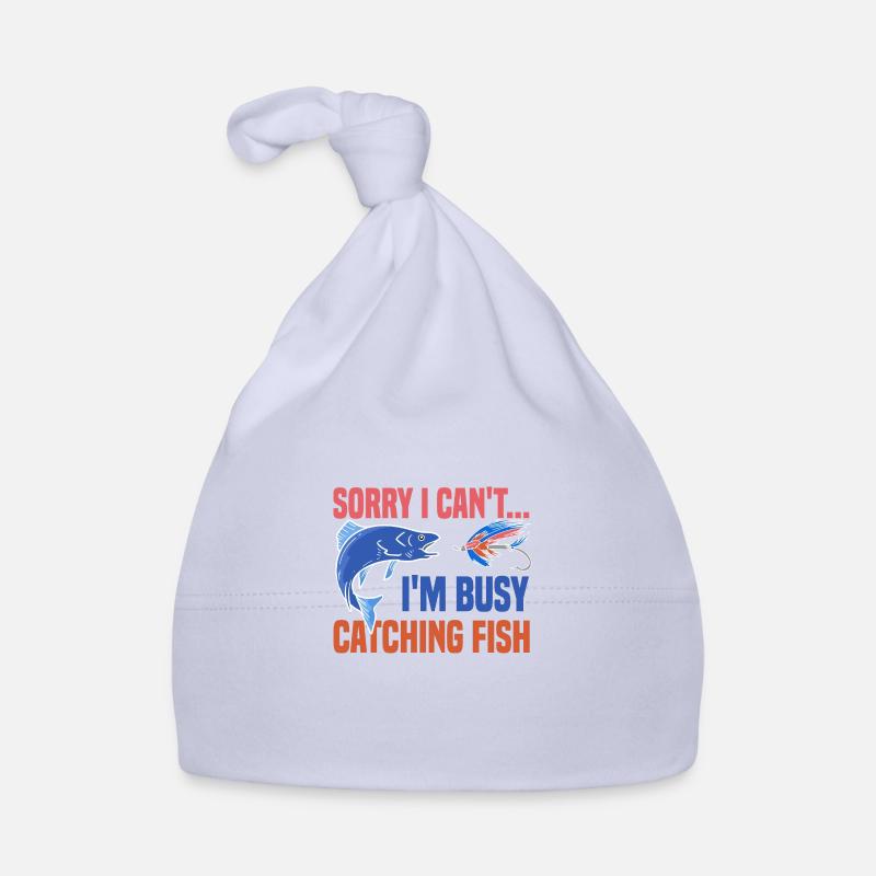 Citation ironique Pêche à la mouche Pêcheur Bonnet bio Bébé