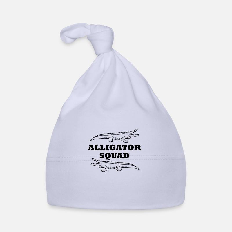 Alligator Squad, mignon crocodile, marécage, Bonnet bio Bébé