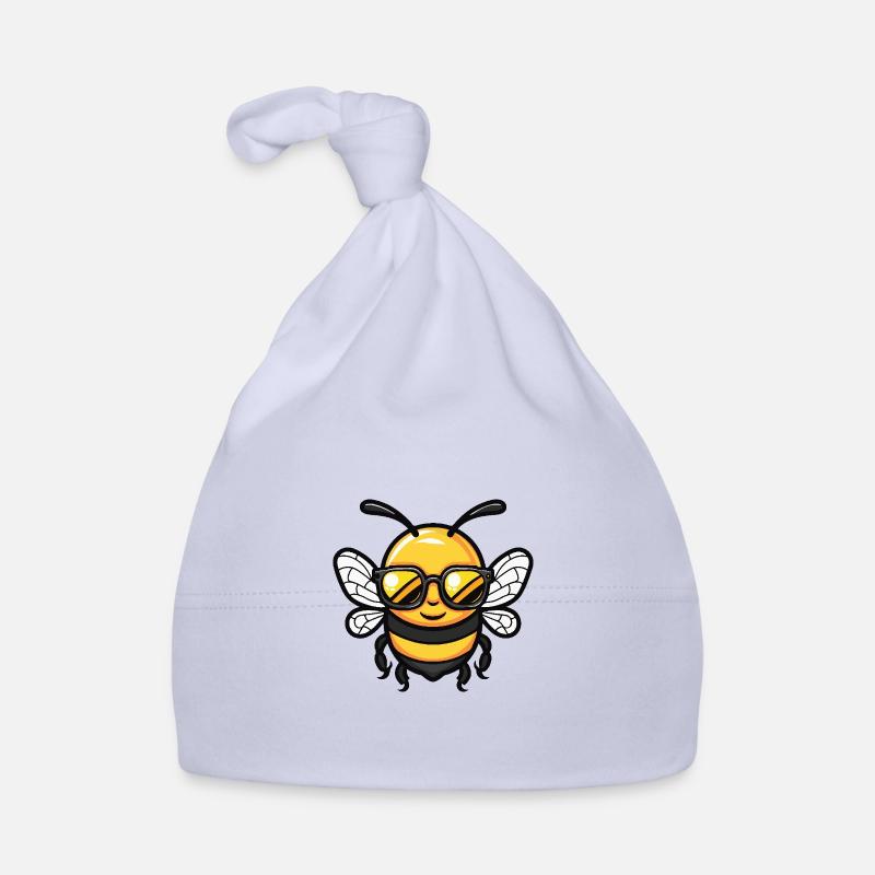 Bee Cool Comic Organic Baby Cap