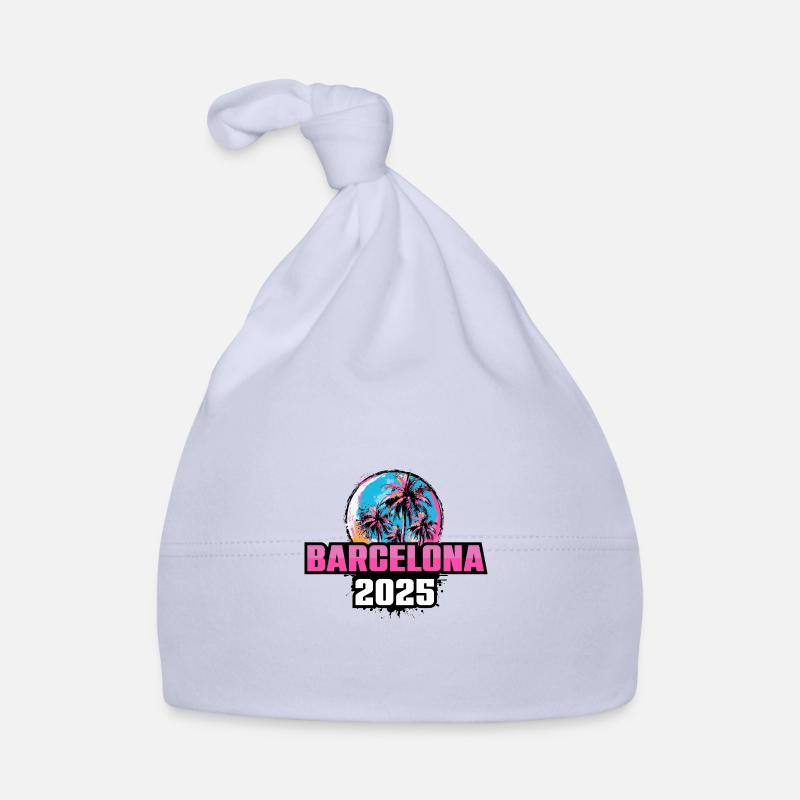 Palmiers de Barcelone 2025 Bonnet bio Bébé