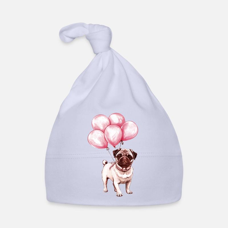 Carlin avec ballons Bonnet bio Bébé