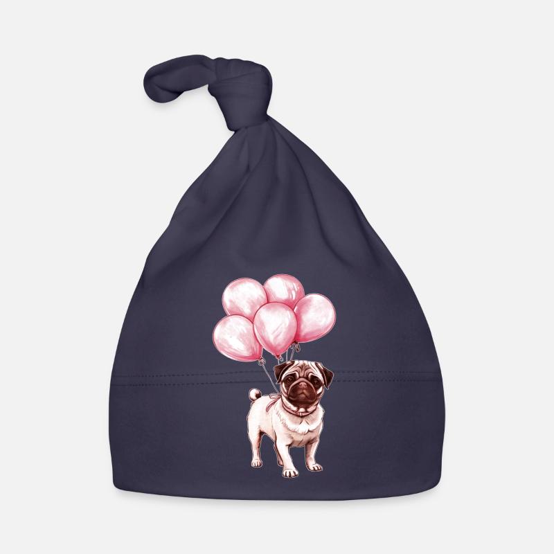 Carlin avec ballons Bonnet bio Bébé