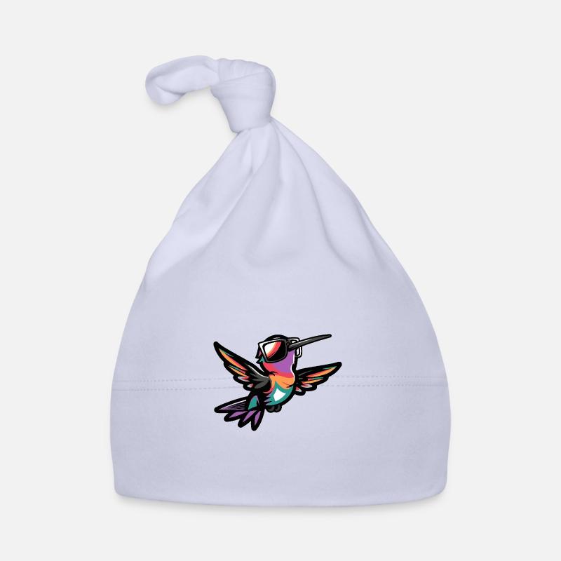Hummingbird Bird Cool Comic Organic Baby Cap