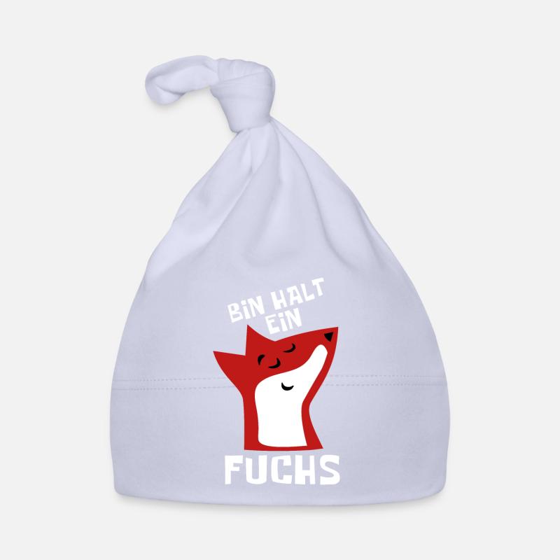 Bin halt ein Fuchs - schlau und clever Baby Bio-Mütze