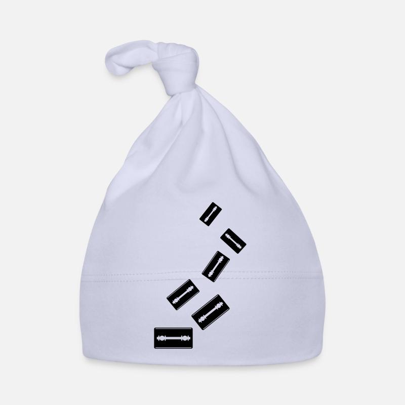Razor Blade Icon Icon Organic Baby Cap