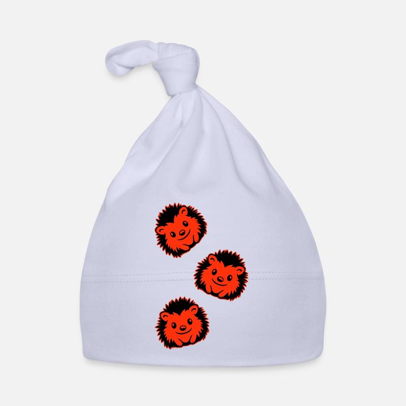 Hérisson Bande Dessinée Mignon Bonnet bio Bébé