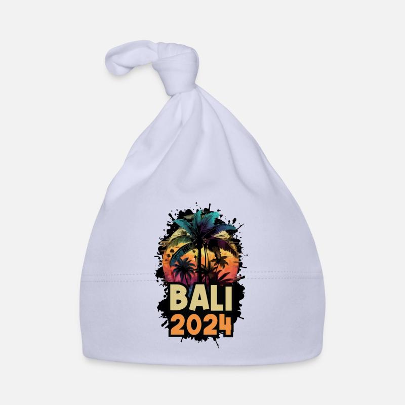 Bali 2024 Dicton de vacances Bonnet bio Bébé