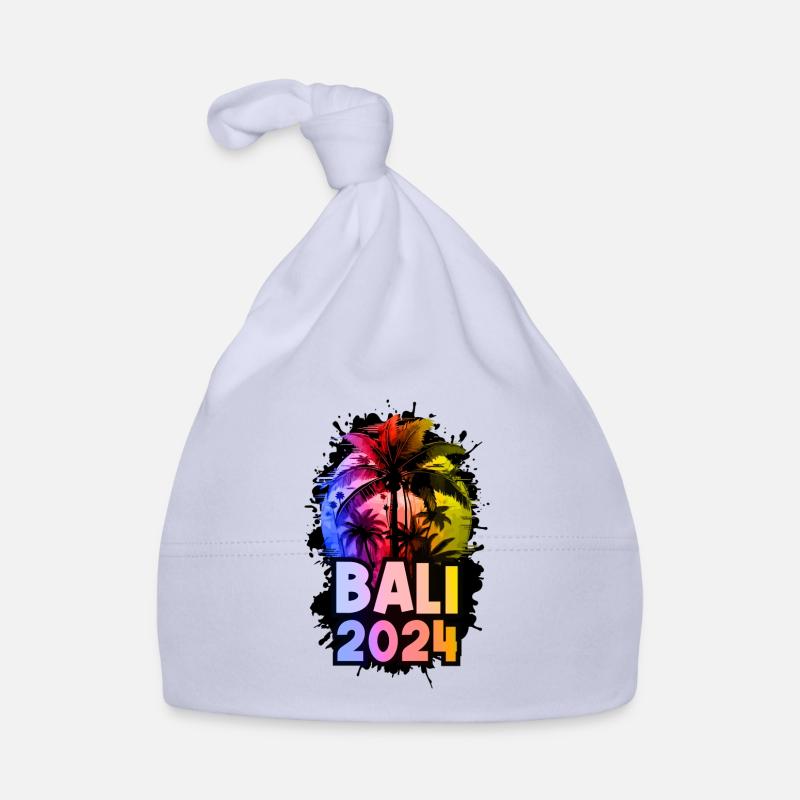 Bali 2024 Vacances Coloré Bonnet bio Bébé