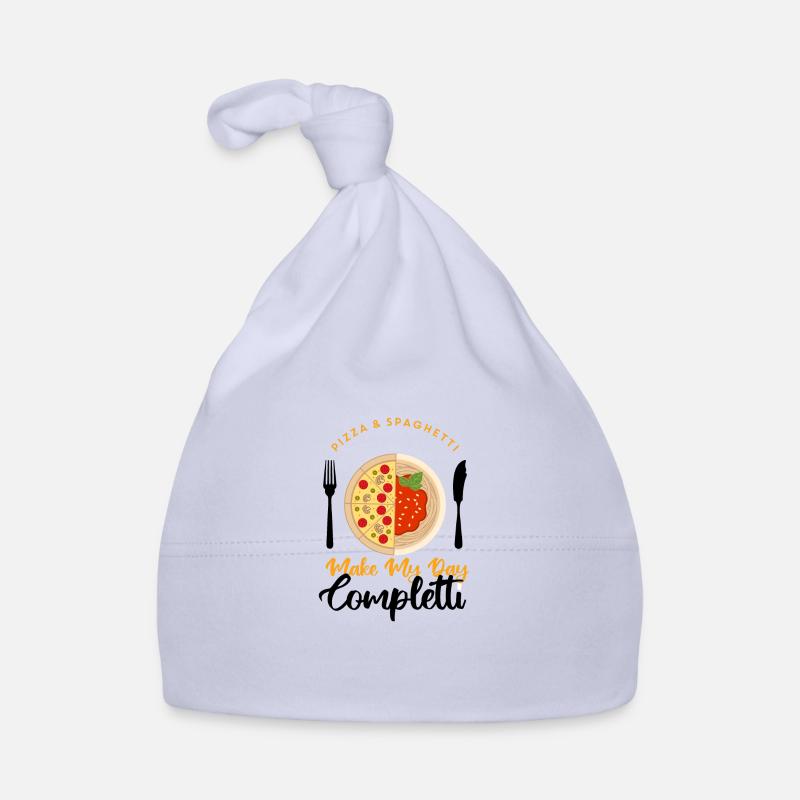 Pizza and Spaghetti Make Problems Forgetti Pasta Organic Baby Cap