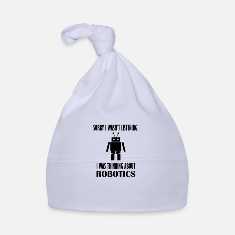 Lustiges Zitat Robotics Engineer Mechanic Baby Bio-Mütze