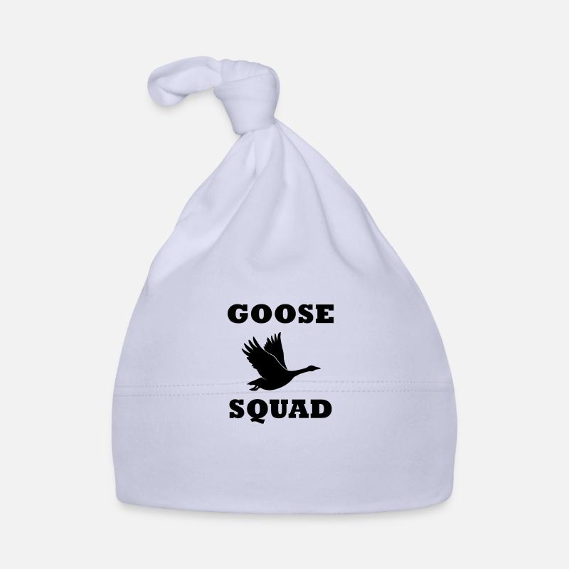 Goose Squad Drôle de dicton mignon oiseau oies Bonnet bio Bébé