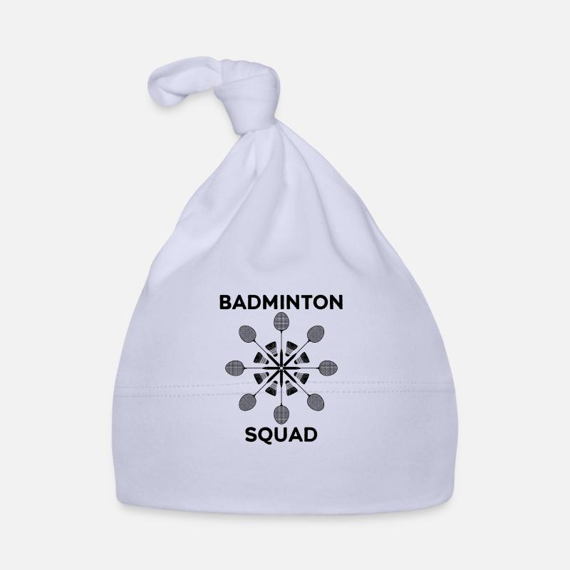 Badminton Squad Ironic Saying Shuttlecock Bonnet bio Bébé