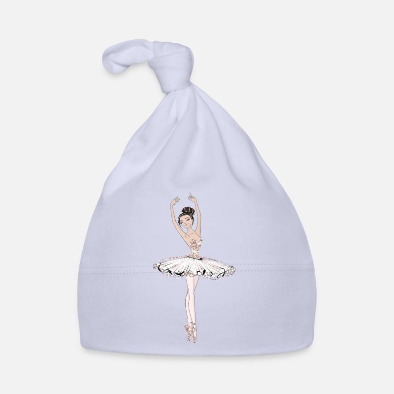 Danseur de ballet - Bonnet bio Bébé - ciel