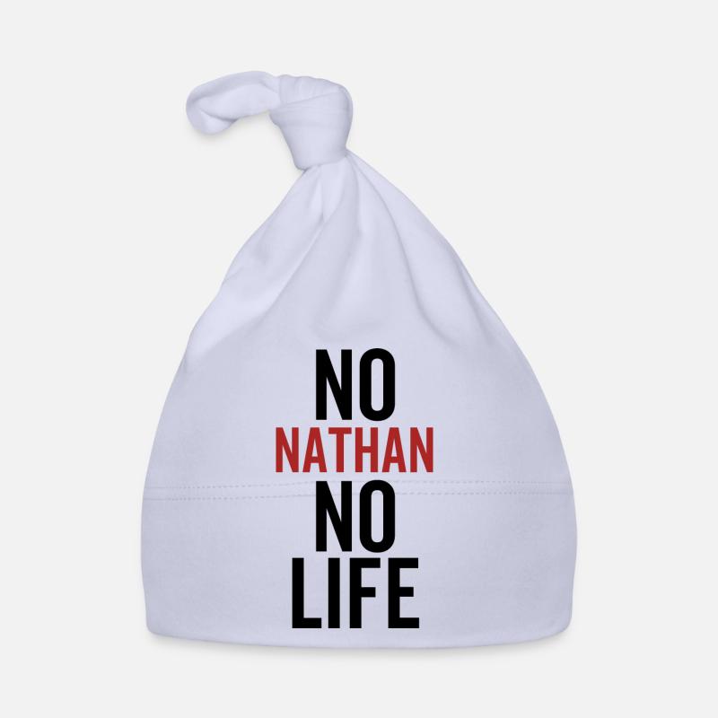 Pas de Nathan Pas de vie - Bonnet bio Bébé - ciel