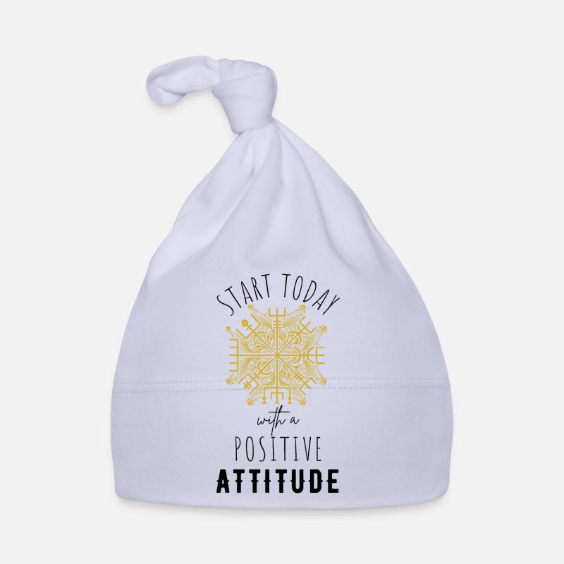 POSITIVE EINSTELLUNG MINDSET Motivation Bonnet bio Bébé