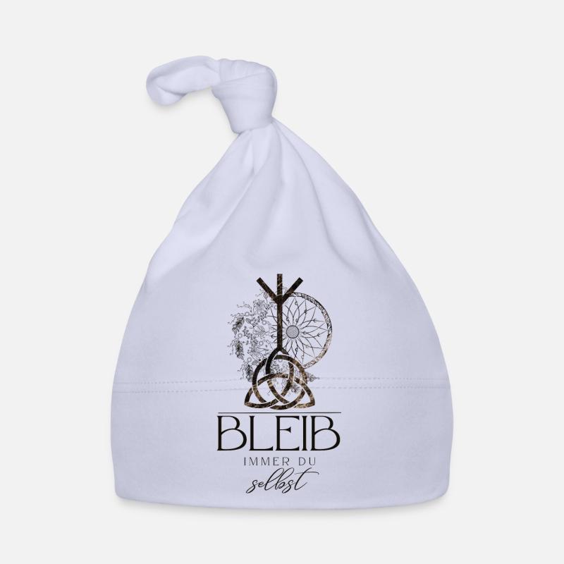 HIPPIE Mandala avec CELTIC KNOT Triquetta Bonnet bio Bébé