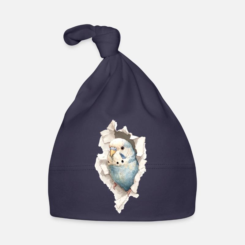 Budgerigar Organic Baby Cap