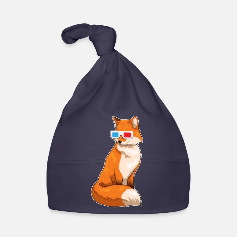 Fuchs Glasses Organic Baby Cap