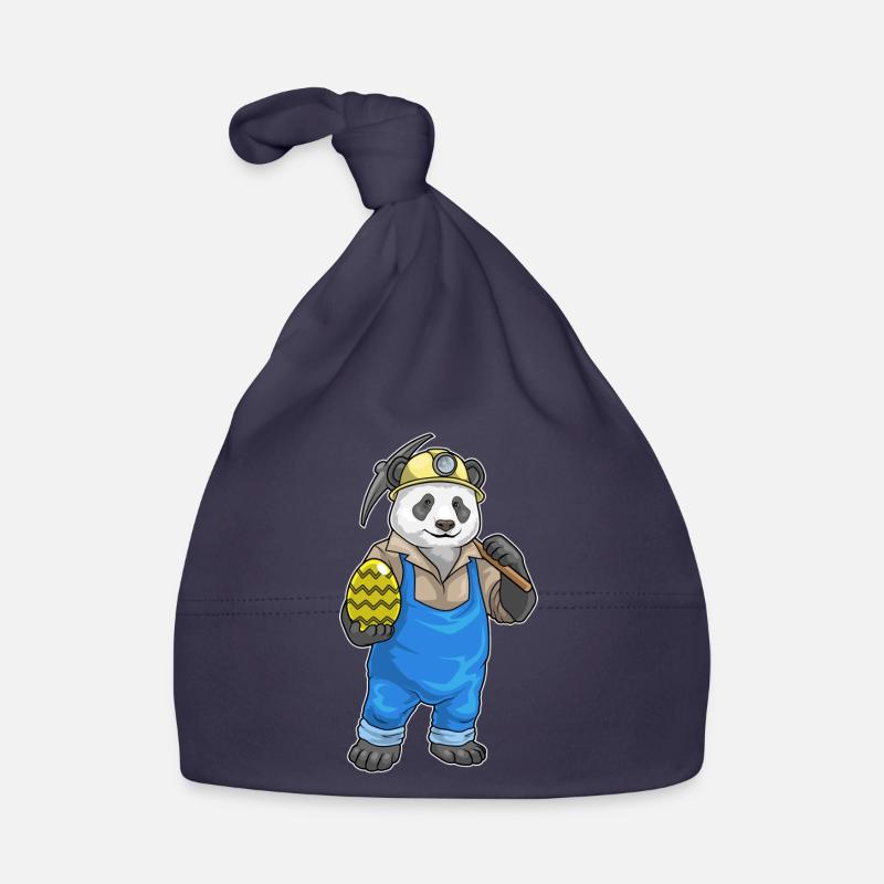Panda Easter Mining Bonnet bio Bébé