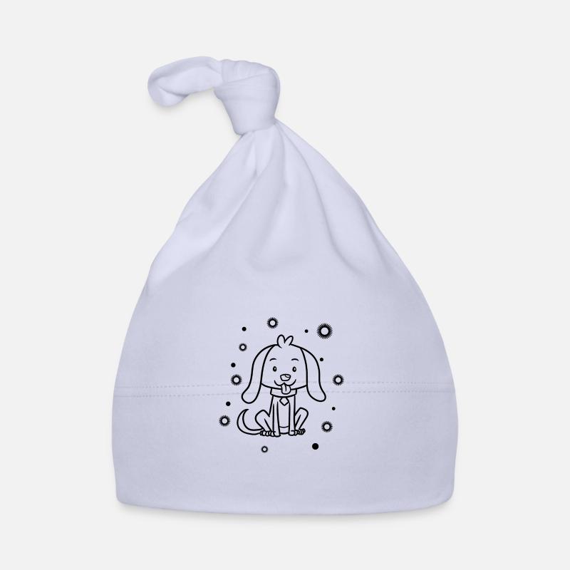 petit bébé chien mignon Bonnet bio Bébé