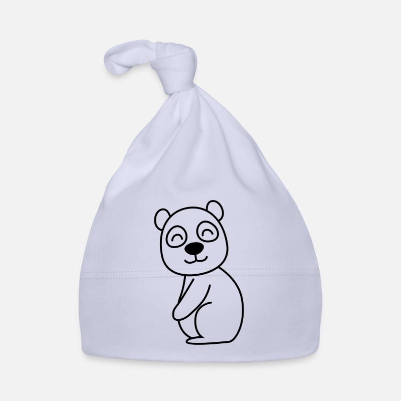 Panda Comic Animal Bonnet bio Bébé