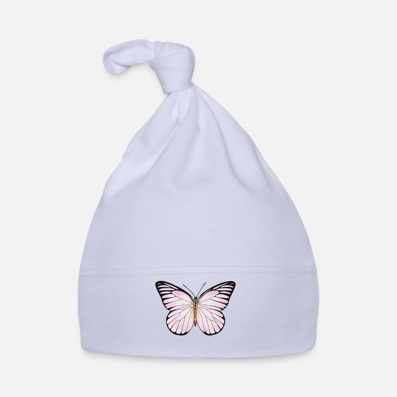 Papillon, rose Bonnet bio Bébé