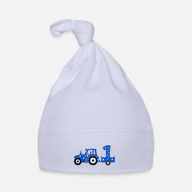 1. Geburtstag Traktor Baby Bio-Mütze
