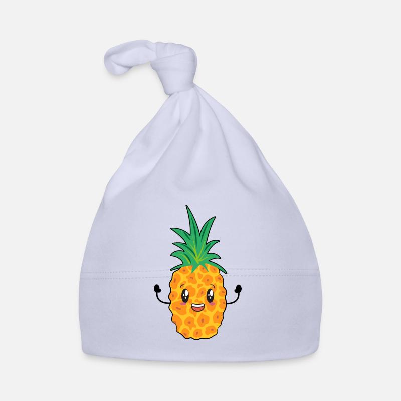Ananas heureux Bonnet bio Bébé