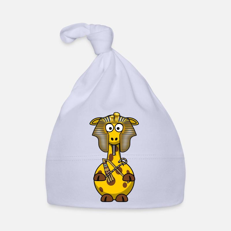 Giraffe Pharaoh Organic Baby Cap