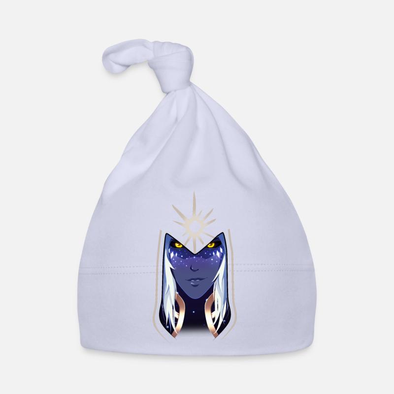 Le prince dragon - Aaravos - Bonnet bio Bébé - ciel