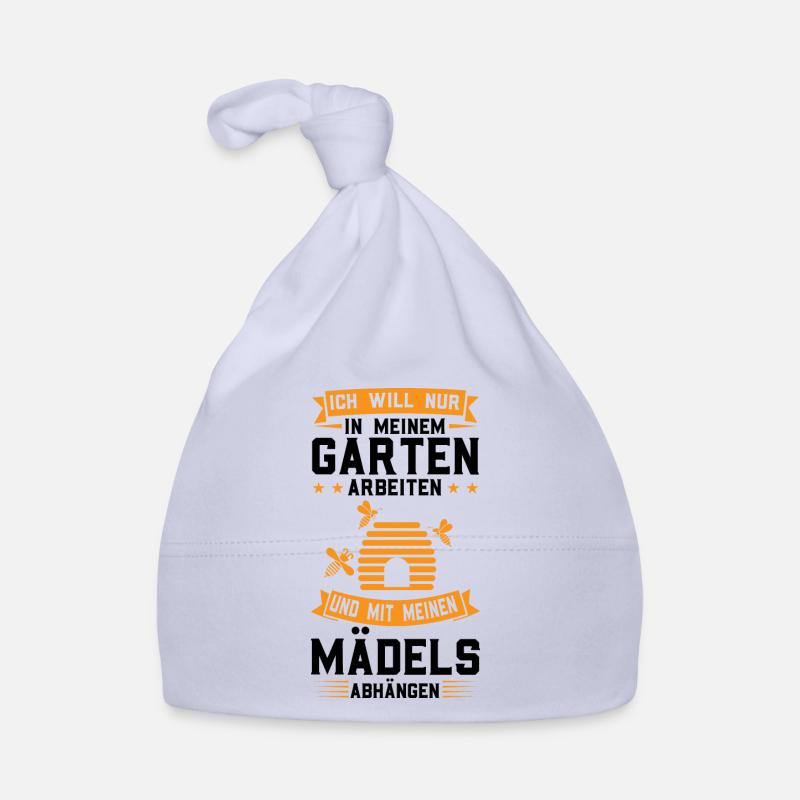 Imker Bienen Honig Geschenk Baby Bio-Mütze