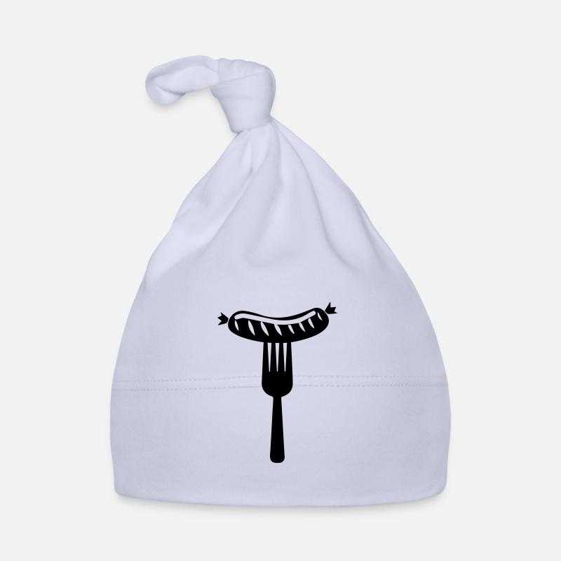 Bratwurst meat icon Organic Baby Cap