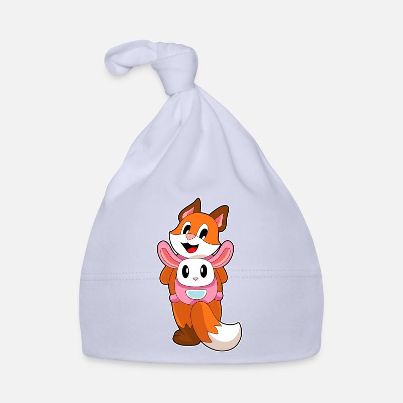 Fuchs Hase Tasche Baby Bio-Mütze