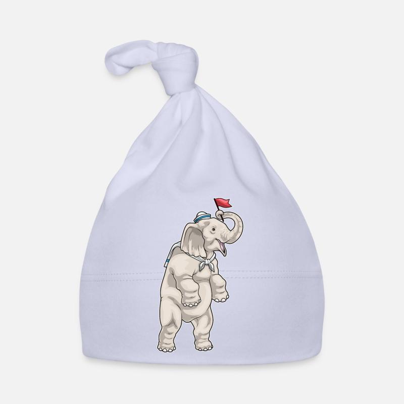 Éléphant Marin Chapeau de Marin Bonnet bio Bébé