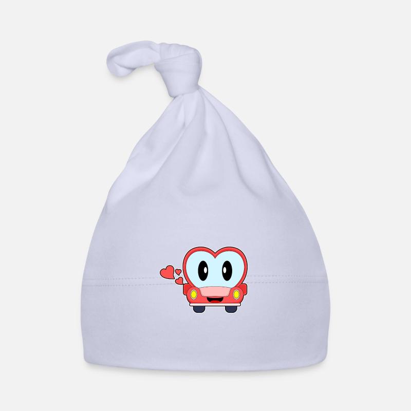 Voiture cœur Bonnet bio Bébé
